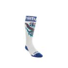 CALZE SNOWBOARD 32 THIRTYTWO DOUBLE SOCK WHITE NAVY