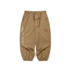 PANTALONI SNOWBOARD BSRABBIT LIGHT ACTIVE SUPER WIDE JOGGER PANTS BEIGE