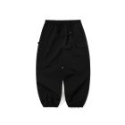 PANTALONI SNOWBOARD BSRABBIT DEATH LOGO 3L SUPER WIDE JOGGER PANTS BLACK