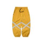 PANTALONI SNOWBOARD BSRABBIT ORIGINAL POT-X REFLECTIVE WIDE JOGGER PANTS MUSTARD