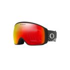 MASCHERA SNOWBOARD OAKLEY FLIGHT TRACKER L BLACK BRUTAL PRIZM SNOW TORCH IRIDIUM