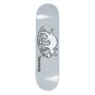 TAVOLA SKATE POLAR SKATE CO. NICK BOSERIO - USELESS WOODEN DOG 8.25" GREY