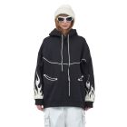 FELPA TERMICA SNOWALL HOODIE FIRE BLACK