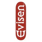 TAVOLA SKATE EVISEN SKATEBOARDS EVI-LOGO RED 8.25"