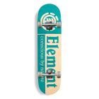 SKATE COMPLETO ELEMENT CBN 8.25" NATURAL WOOD TEAL GREEN U