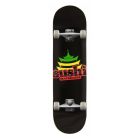 SKATE COMPLETO SUSHI PAGODA LOGO 8.125" BLACK RASTA U