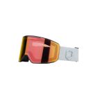 MASCHERA SNOWBOARD OUT OF ELECTRA 3 GREY NEW IRID RED U