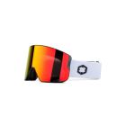 MASCHERA SNOWBOARD OUT OF ZENITH WHITE NEW (M) + BL STORM - RED MCI U