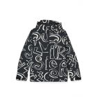 GIACCA SNOWBOARD QUIKSILVER MISSION PRINTED YOUTH JACKET KIDS SPIRAL PRINT BLACK