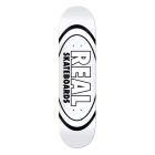 TAVOLA SKATE REAL CLASSIC OVAL 8.38" WHITE U