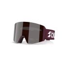 MASCHERA SNOWBOARD BLIZ G003 MATTE BURGUNDY ORANGE SILVER MIRROR U