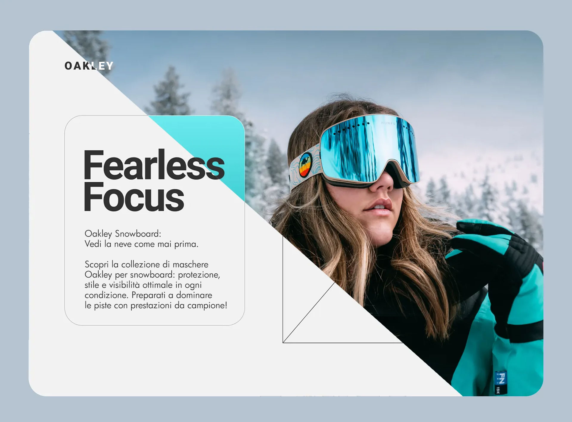 Maschere e caschi Oakley Maschere Snowboards